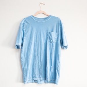 Blue Faded Wash Tee